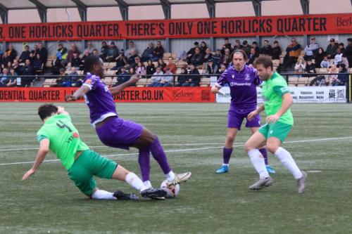 IMG 9100-Edon-Pruti-tackles-Anointed-Chukwu-from-behind.-Appeals-for-a-penalty-were-stifled-as-the-ball-ran-to-Sam-Youngs-who-scored