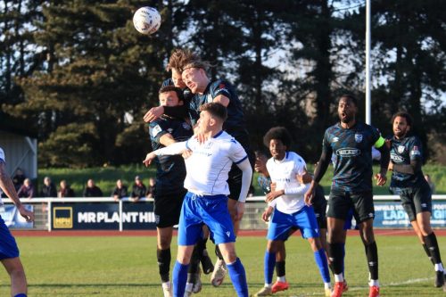 IMG 4783-Ollie-Knight-is-beaten-by-the-Dagenham-defence.-Im-not-sure-who-actually-won-the-ball