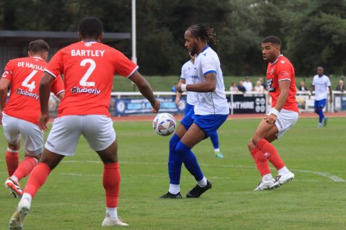 IMG 0166-Enfields-Lamar-Reynolds-closely-marked-by-Will-De-Haviland-Ryan-Bartley-and-Asher-Yearwood