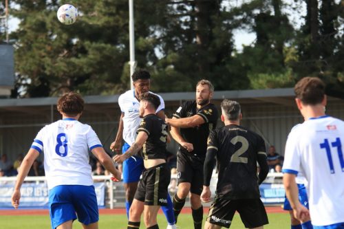 IMG 1316-The-Weston-defence-clears-from-a-late-corner