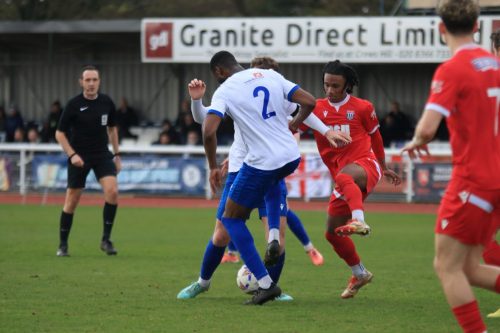 IMG 3995-Paul-Appiah-2-challenges-on-his-Enfield-debut