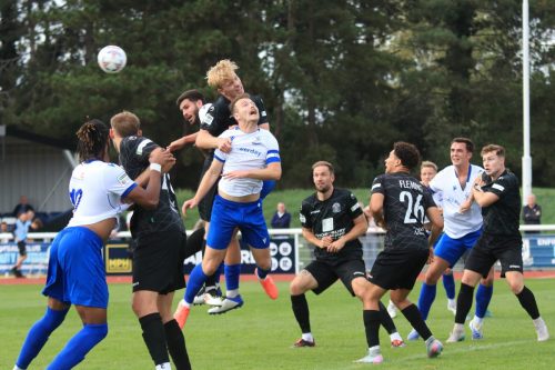 IMG 1642-Enfields-Mickey-Parcell-needed-treatment-after-a-clash-of-heads-with-Dan-Ellison-in-this-challenge