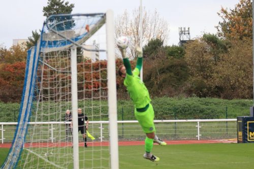 IMG 2437-Eastbournes-Ryan-Sandford-saves-from-Sam-Youngs