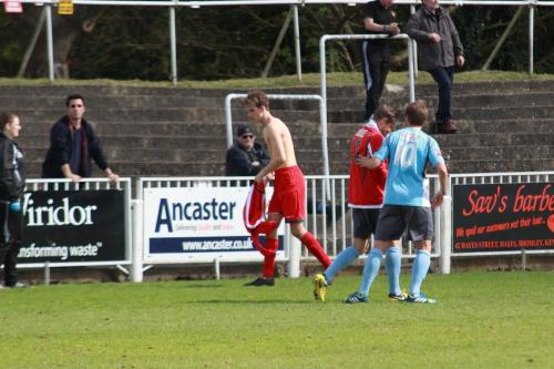 Enfield-keeper-James-Chalk-L-leaves-the-field-injured-replaced-by-defender-Lee-White