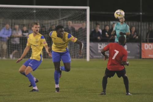 Enfields-Jerry-Gyebi-heads-away