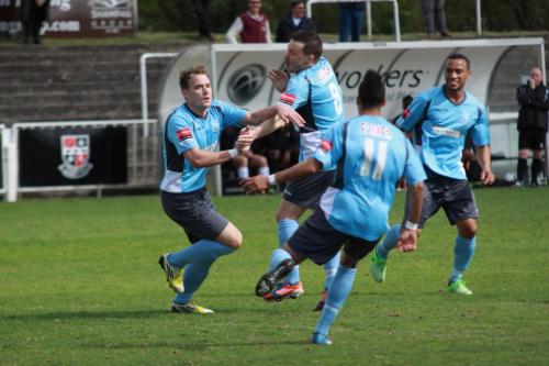 Enfields-Jordan-Lockie-L-celebrtaes-his-goal