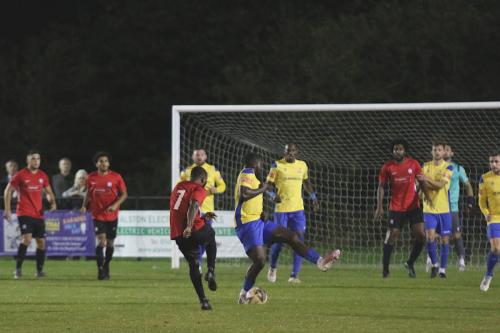 Sol-Oforis-shot-is-blocked-by-Percy-Kiangebeni